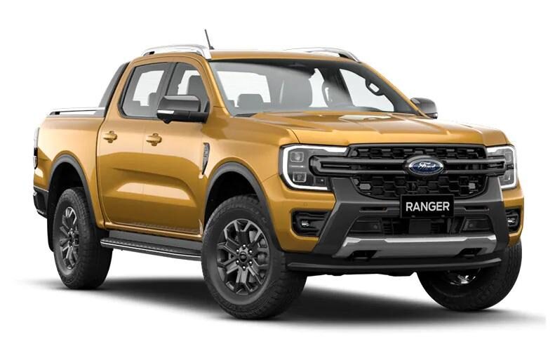 ford ranger 2022 trang bi an toan hien dai voi tui khi va he thong canh bao va cham