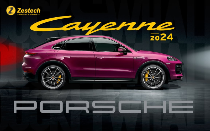 porsche cayenne 2024 camera 360 hệ thống hỗ trợ lái tiên tiến