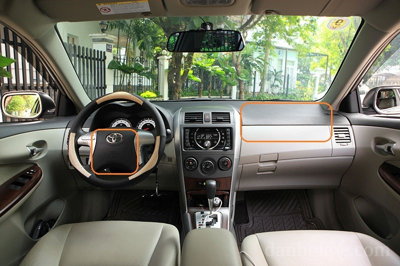 An toàn trên Toyota Altis 2012