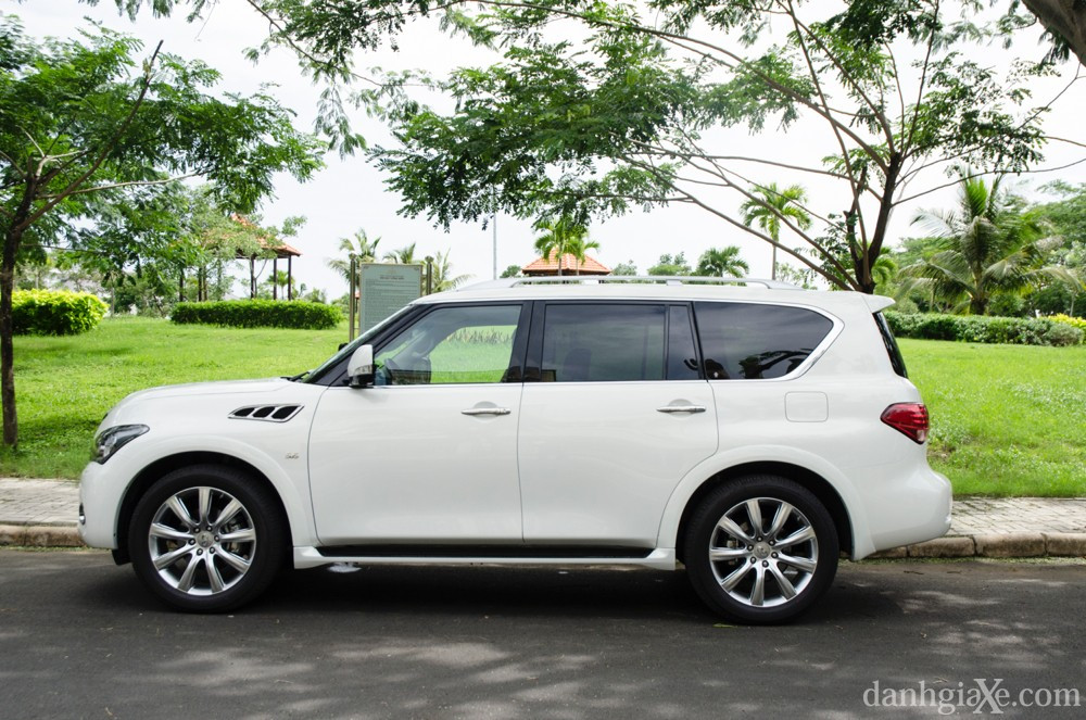 Công nghệ an toàn Infiniti QX80 2014