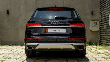 Đuôi xe Audi Q7 2025