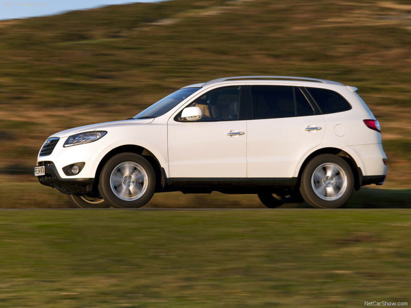 Hyundai Santafe 2012 Side View