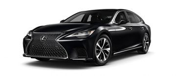 Màu đen của Lexus LS 500 2025