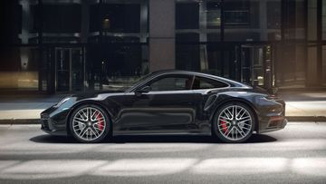 Màu sơn Black của Porsche 911 Turbo 2024