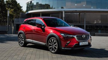 Mazda CX-3 2022 kích thước nhỏ gọn