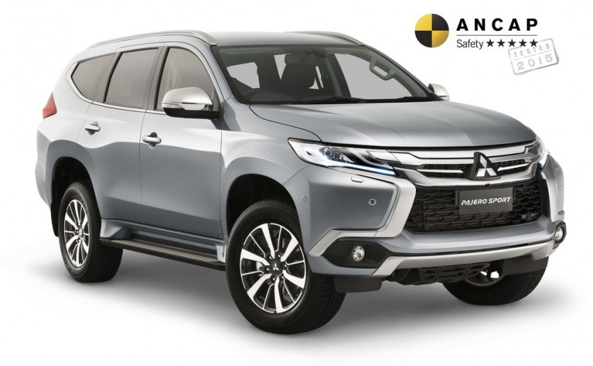 Mitsubishi Pajero Sport - Đánh giá an toàn từ ANCAP