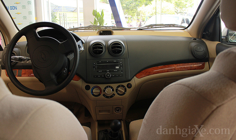 Nội thất Chevrolet Aveo