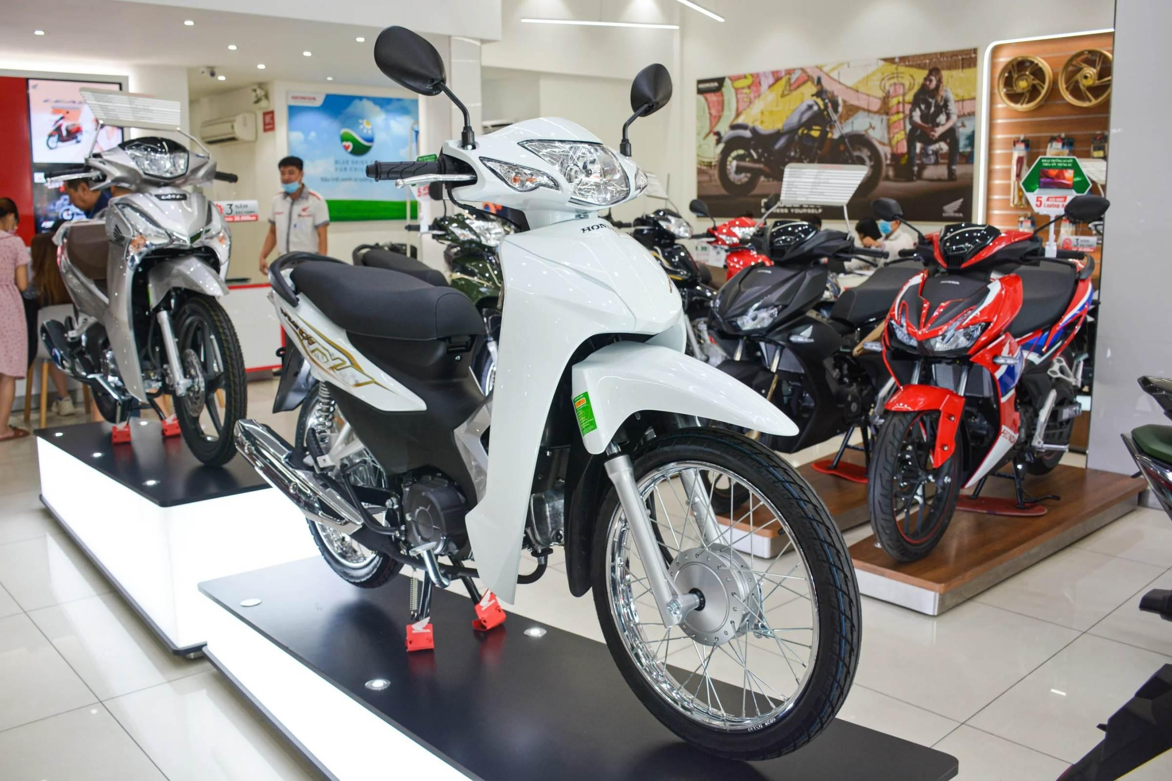 Honda Wave Alpha 2022 có ngoại hình trẻ trung