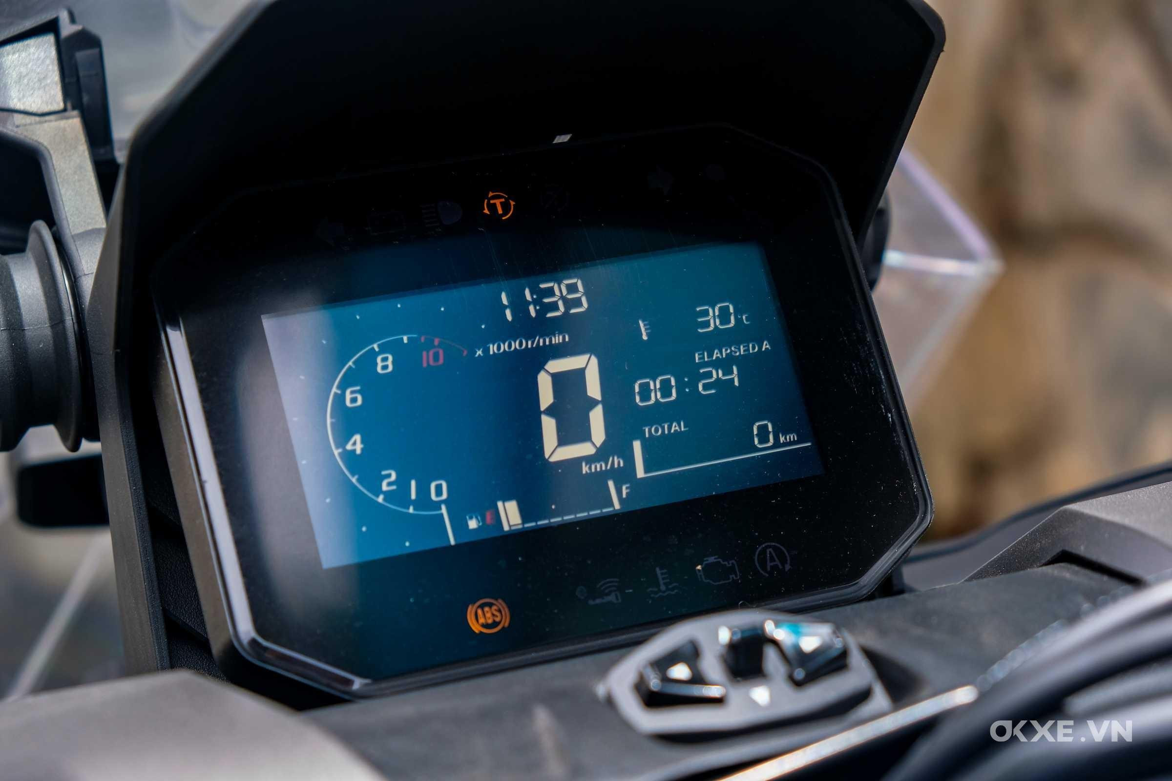 Màn hình LCD của Honda ADV 160