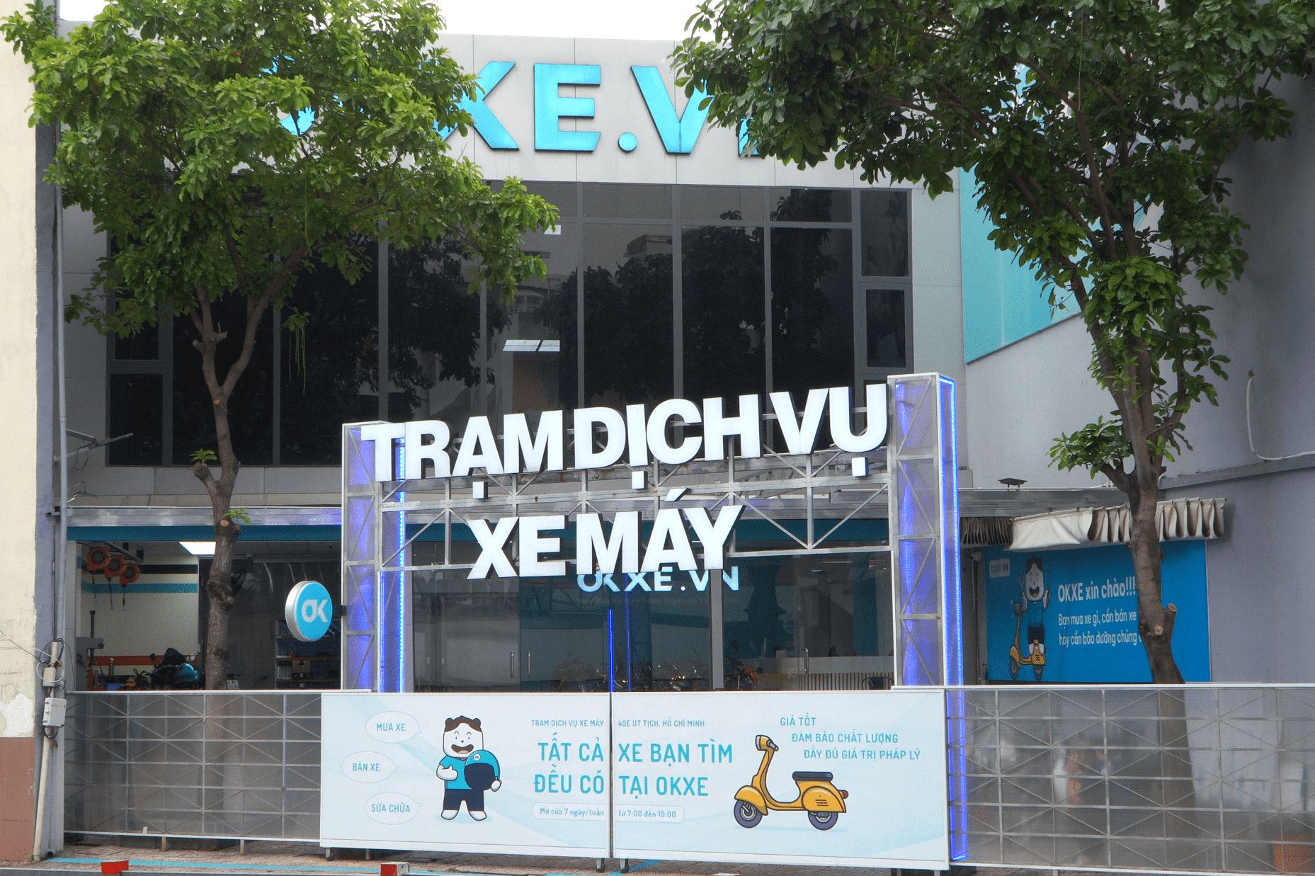 Trạm Dịch vụ xe máy OKXE