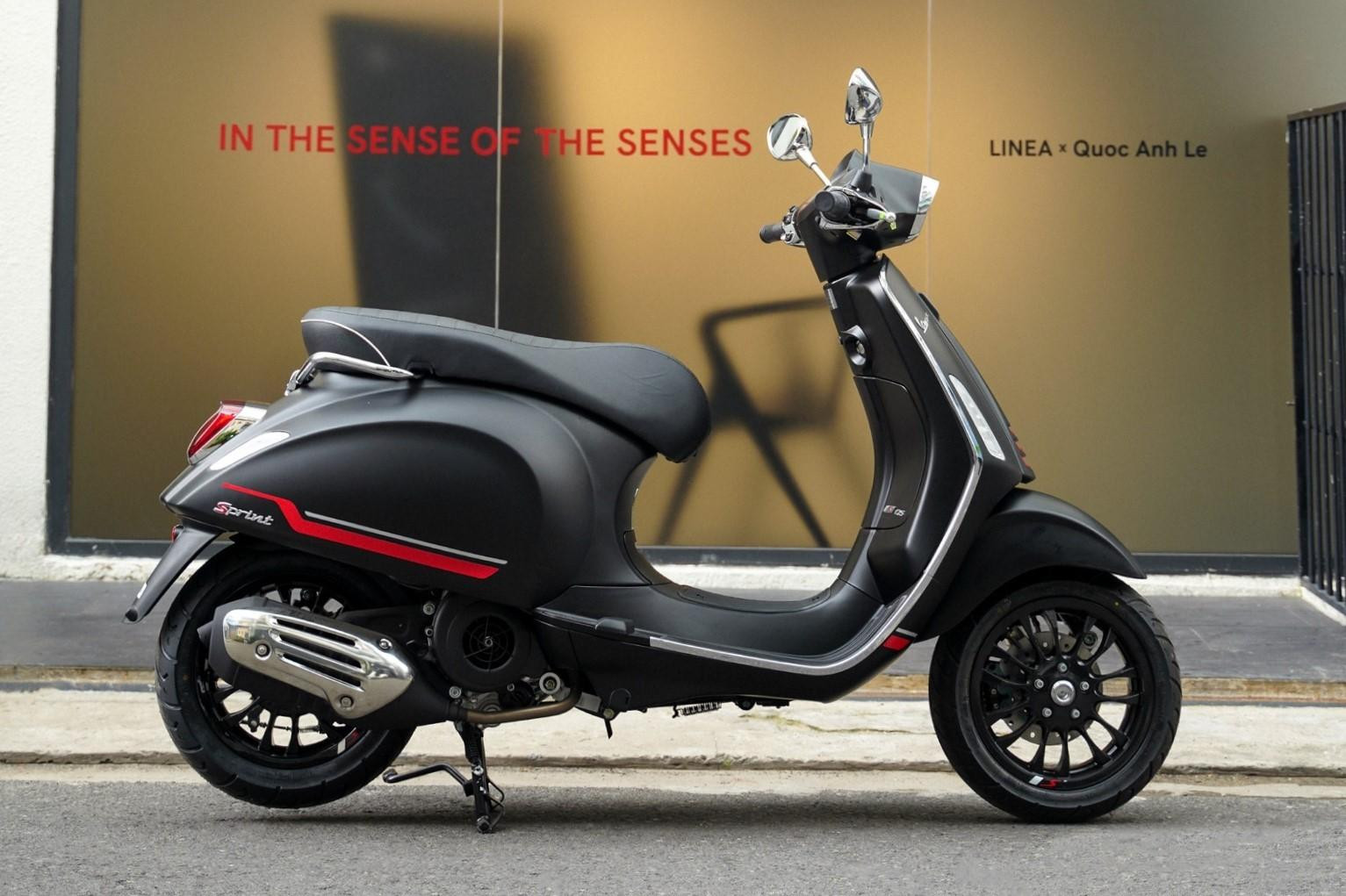 Trang bị hiện đại trên Vespa Sprint 2023